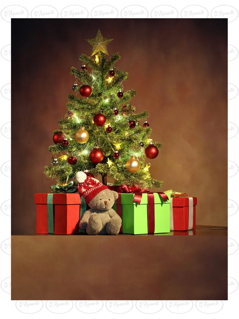 D'APONTE CHRISTMAS CANVAS BACKDROP SB 12-323 | D'Aponte | Printed Christmas Backdrop