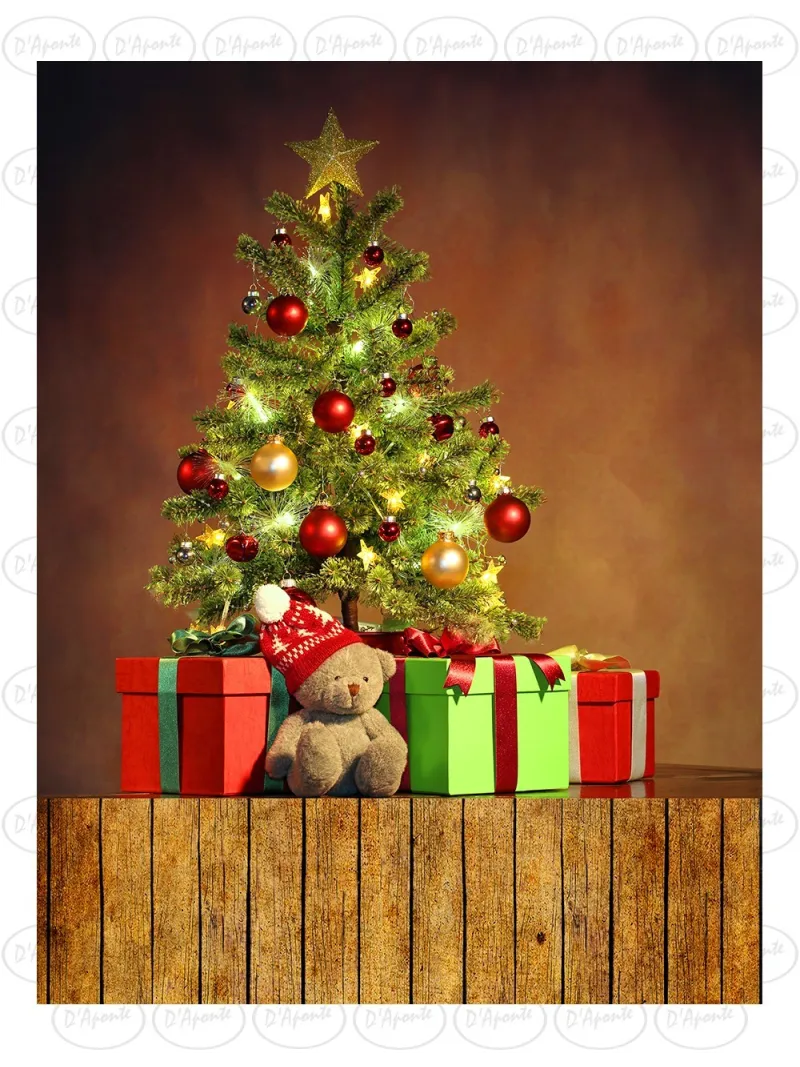 D'APONTE CHRISTMAS CANVAS BACKDROP SB 12-323 | D'Aponte | Printed Christmas Backdrop