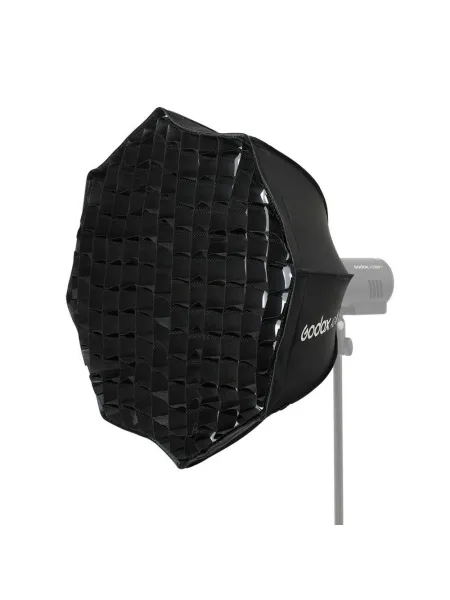 GODOX AD-S60S Softbox Ottagonale Richiudibile con griglia 65cm per AD300/ML60 - Argento 2