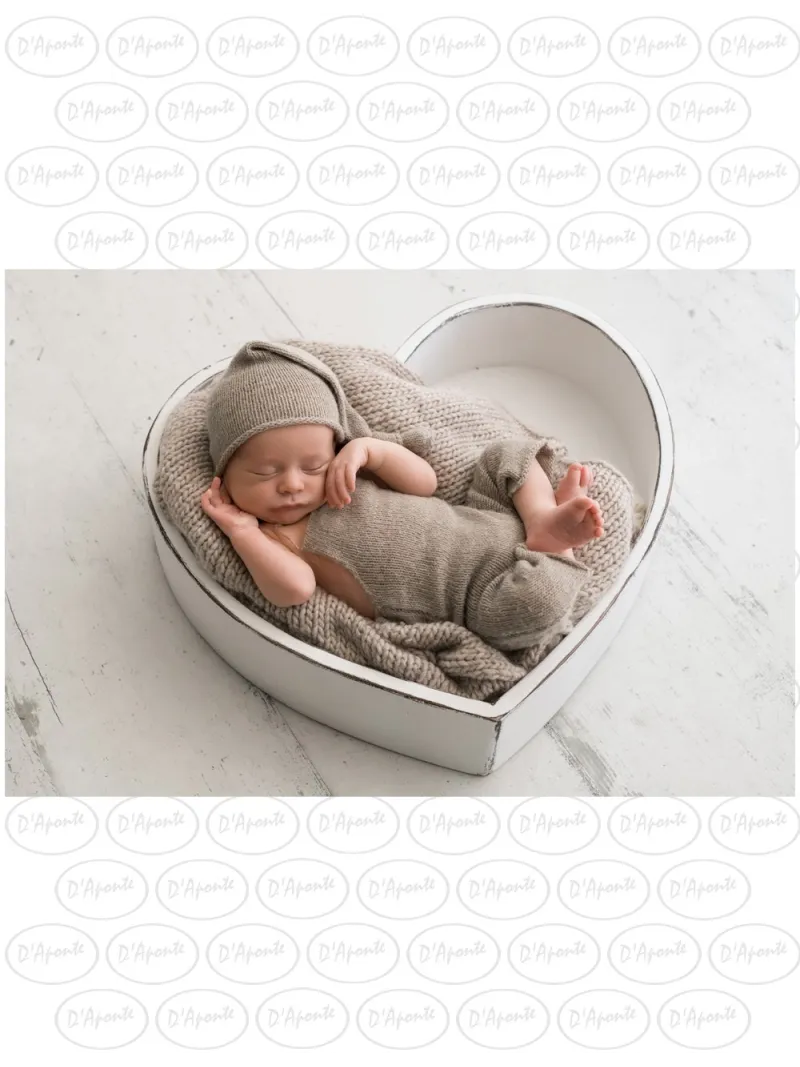 D'APONTE NEWBORN NB021 CUORE BIANCO