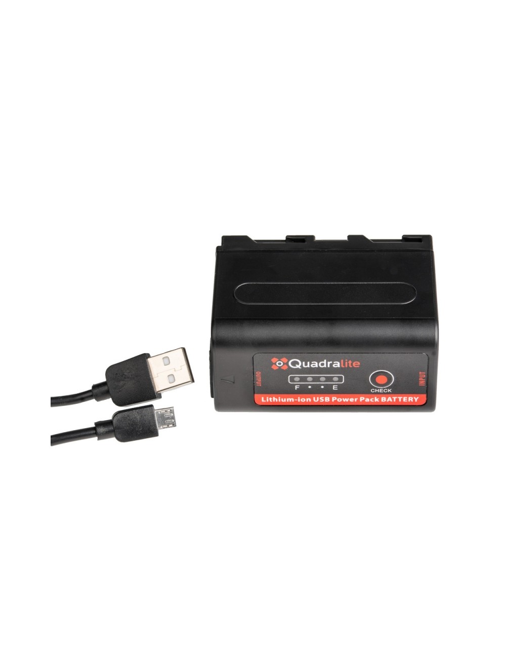 Quadralite NP-F750 7.2V 5200mAh 37.5Wh accumulatore z USB
