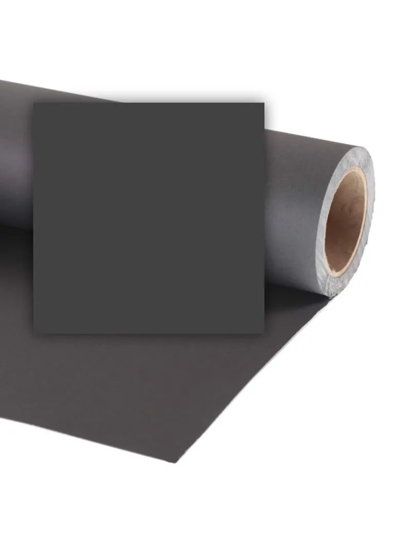 COLORAMA Fondale in Carta 3.55x30m BLACK