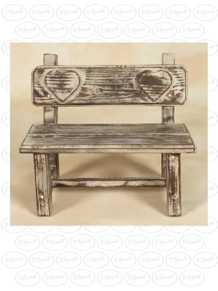 D'APONTE NEWBORN NB088 HEART BENCH | D'Aponte | Newborn Accessories