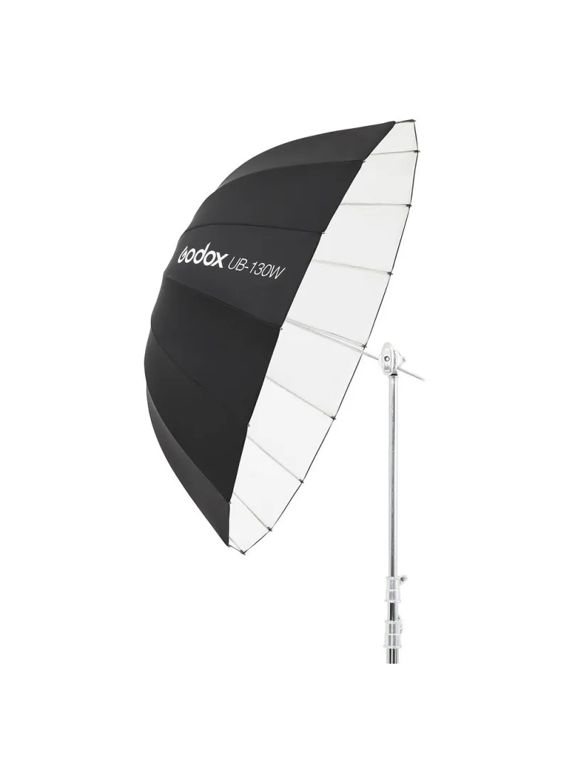 GODOX UB-130W Parabolic Umbrella Black and White 130cm | D'Aponte | Umbrellas