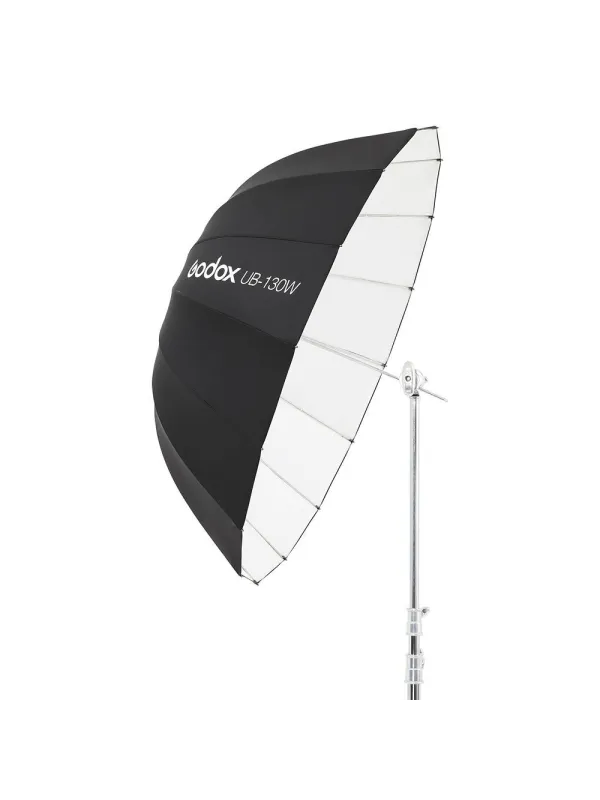 GODOX UB-130W Ombrello Parabolico 130cm B/N