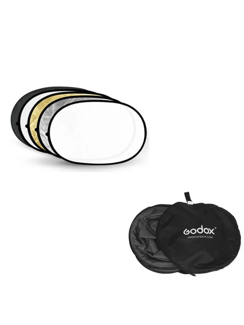 GODOX 5 in 1 reflector panel 120x180 | D'Aponte | Reflective and diffusing panels