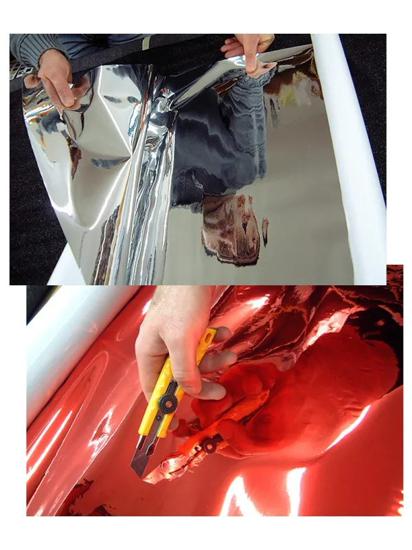 D'APONTE MIRROR FILM Sp.0.2mm h.130cm - SILVER | D'Aponte | Special Effects