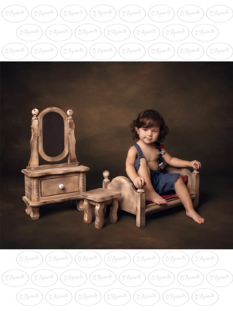 D'APONTE NEWBORN NB030 SET SPECCHIERA + LETTINO + TAVOLINO