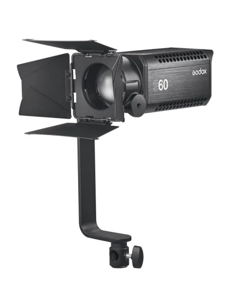 GODOX S60 LED Focusing Light with barndoor 2