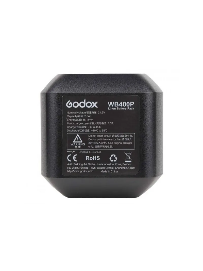 GODOX AD400 - WB400P Batteria agli Ioni di Litio