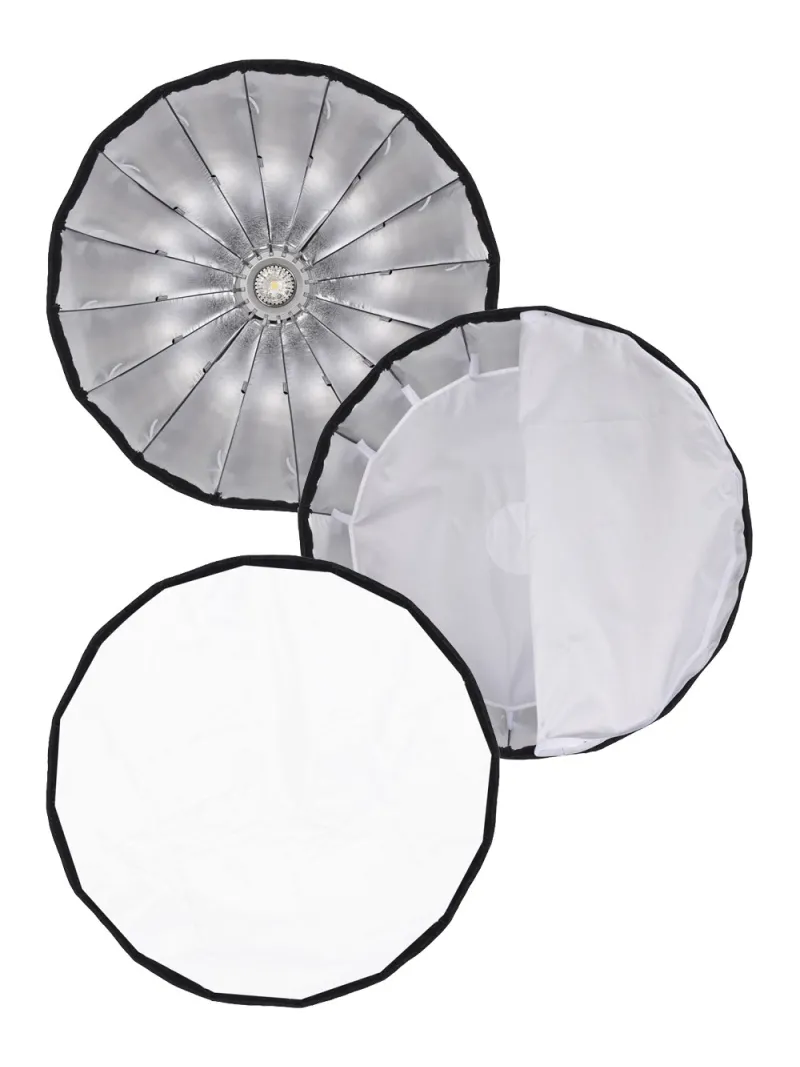 GODOX QR-P90 Softbox Parabolico a sgancio rapido 90cm - Attacco Bowens - Richiudibile