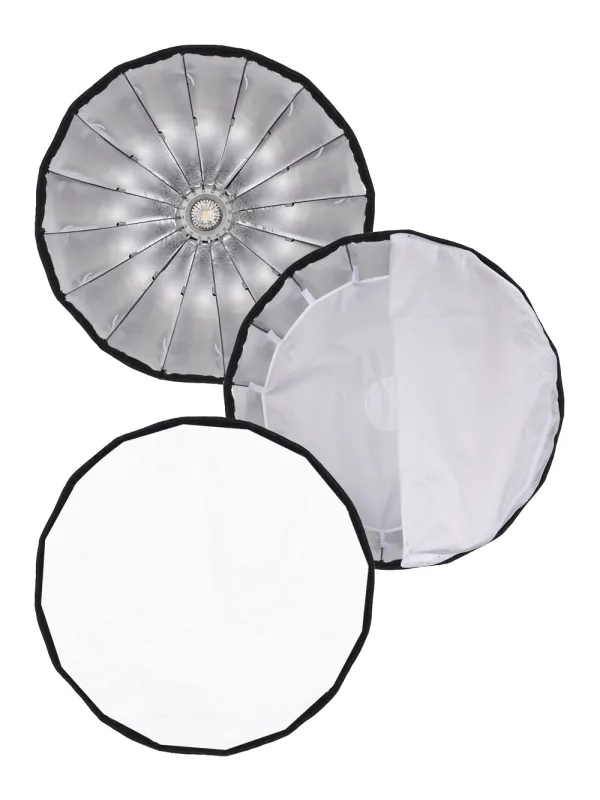 GODOX QR-P90 Softbox Parabolico a sgancio rapido 90cm - Attacco Bowens - Richiudibile
