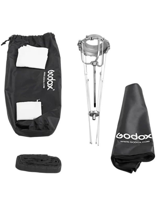 GODOX SB-GUE95 Softbox Octa 95cm con griglia - Attacco Bowens - Richiudibile