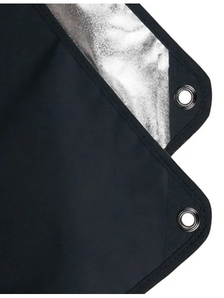 AURORA Reflective Panel 100x180cm Silver/Black | D'Aponte | Reflective and diffusing panels