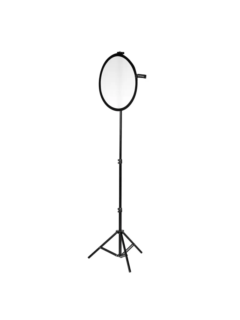 CARUBA LS-7 Stativo Portapannelli argento con clip