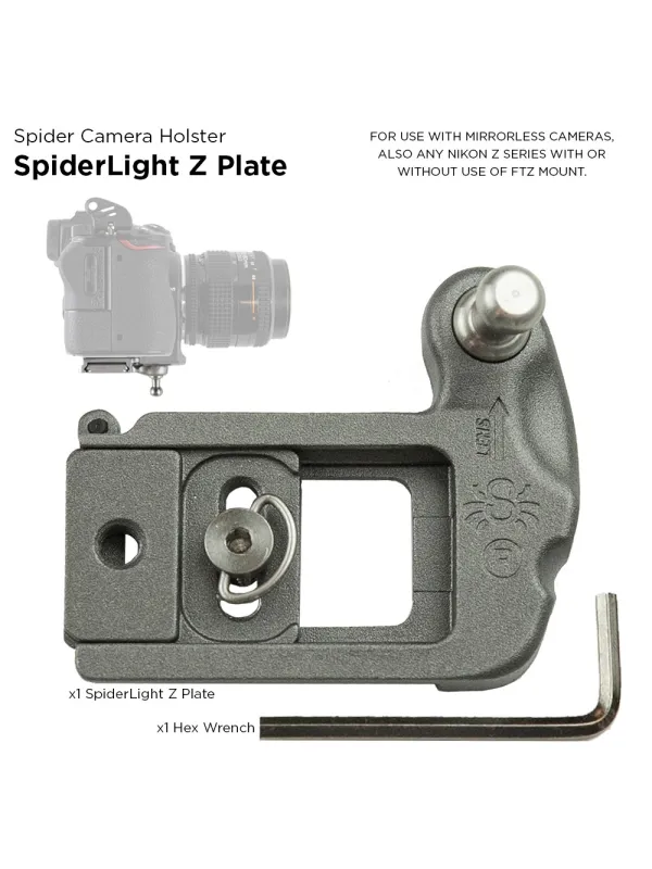 SPIDER CAMERA HOLSTER SpiderPro Mirrorless Camera Plate - Piastra per fotocamera