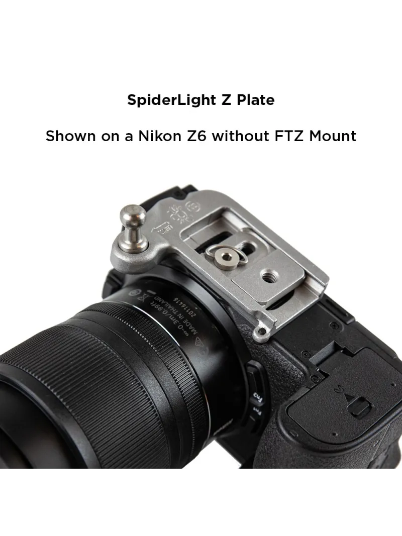 SPIDER CAMERA HOLSTER SpiderPro Mirrorless Camera Plate - Piastra per fotocamera