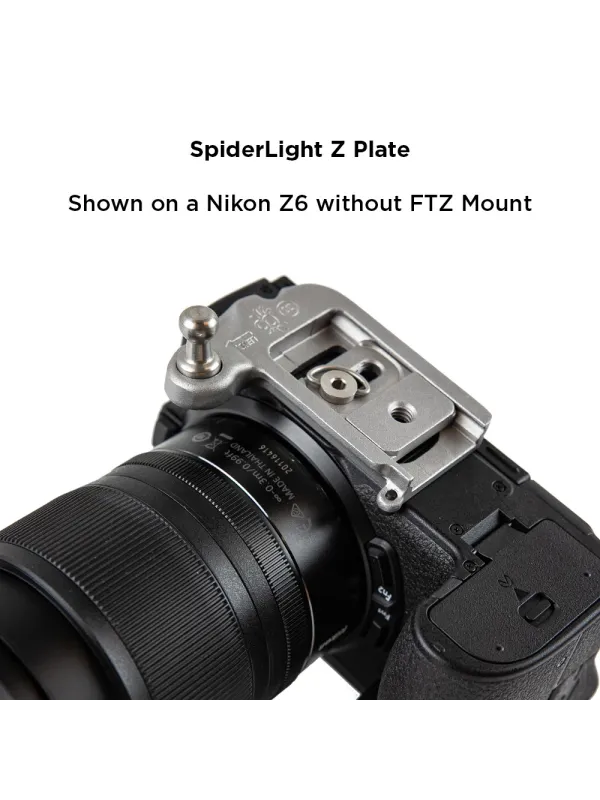 SPIDER CAMERA HOLSTER SpiderPro Mirrorless Camera Plate - Piastra per fotocamera