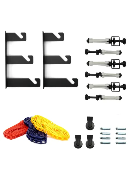 CARUBA Suspension system for 3 rolls wall-mounted | D'Aponte | Supports and Backdrop Holder Systems