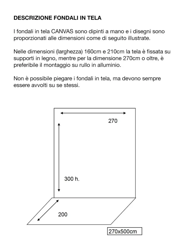 D'APONTE FONDALE IN TELA PR 12-922