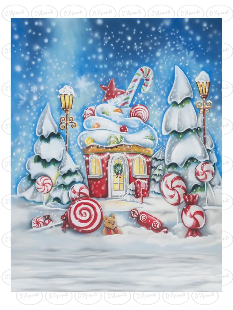 D'APONTE CHRISTMAS CANVAS BACKDROP SB 12-327 | D'Aponte | Scenographic – SB