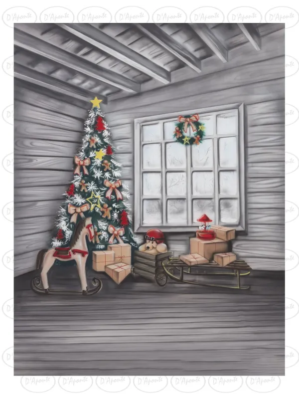 copy of D'APONTE CHRISTMAS CANVAS BACKDROP SB 12-327 | D'Aponte | Scenographic – SB