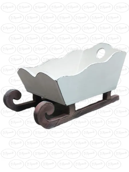D'APONTE NEWBORN NB103 WHITE SLEIGH | D'Aponte | Newborn Accessories