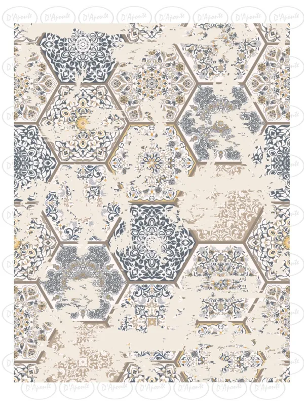 D'APONTE PRINTED CANVAS FLOOR PV AS-46096 | D'Aponte | Piastrelle