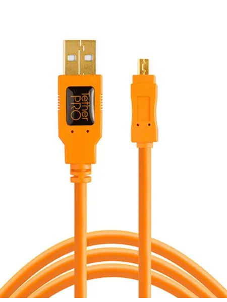 TetherPro USB 2.0 to Mini-B 8-Pin | D'Aponte | Theter Tools Cables