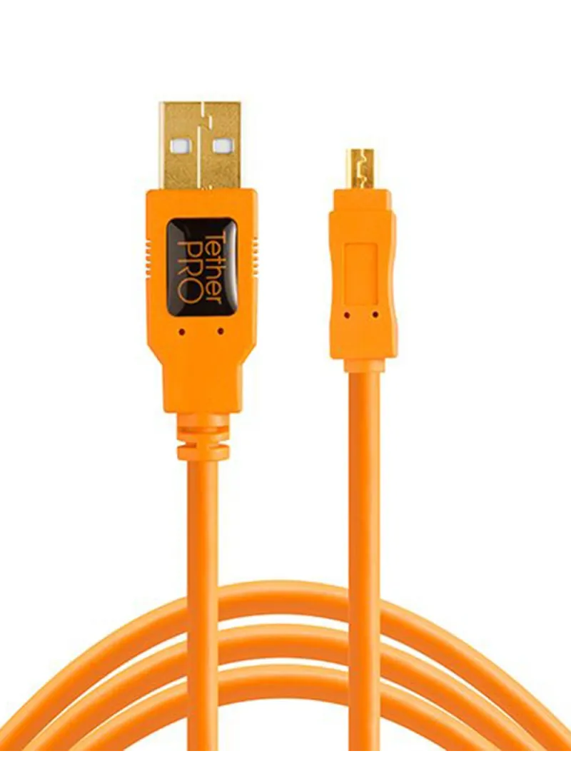 TetherPro USB 2.0 to Mini-B 8-Pin | D'Aponte | Theter Tools Cables