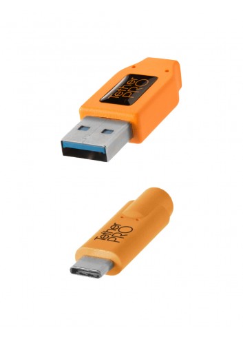 TetherPro USB 3.0 a USB-C, 460cm, Arancio