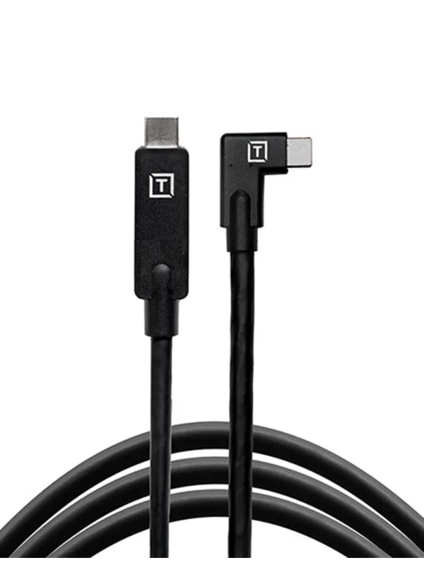 TetherPro USB-C a USB-C, 460cm, Nero, Angolare