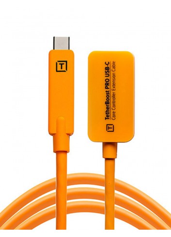 TetherBoost Cavo Prolunga Attiva Pro USB-C, 460cm, Arancio