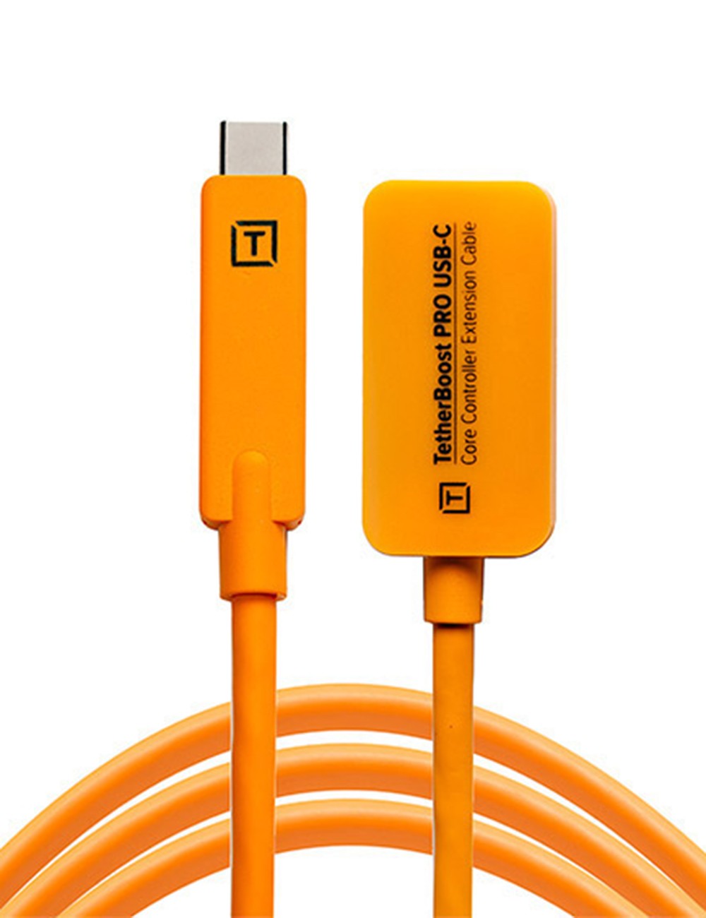 TetherBoost Cavo Prolunga Attiva Pro USB-C, 460cm, Arancio
