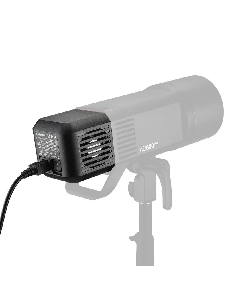 GODOX Adapter AC26 for AD600Pro Witstro | D'Aponte | Portable Flash, Speedlite and Accessories