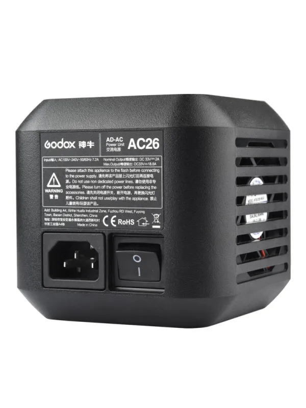 GODOX Adapter AC26 for AD600Pro Witstro | D'Aponte | Portable Flash, Speedlite and Accessories