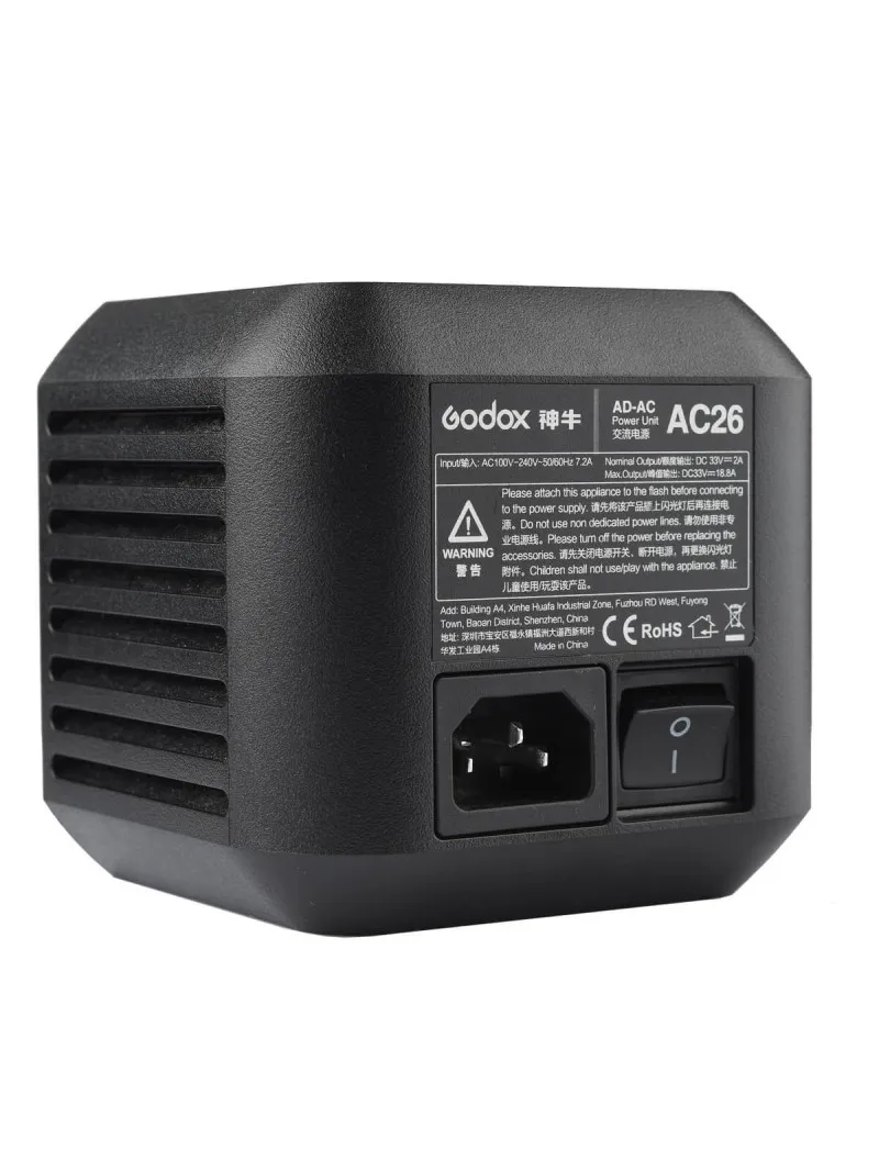 GODOX Adapter AC26 for AD600Pro Witstro | D'Aponte | Portable Flash, Speedlite and Accessories