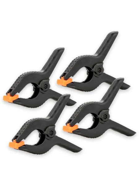 CARUBA Medium Clamp for Backgrounds (Kit of 4) | D'Aponte | Studio Accessories