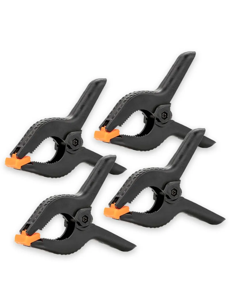 CARUBA Medium Clamp for Backgrounds (Kit of 4) | D'Aponte | Studio Accessories