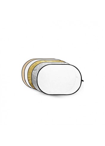GODOX Pannello riflettente 5 in 1 oro, argento, oro morbido, bianco, trasparente - 80x120