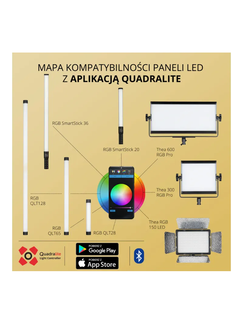 QUADRALITE RGB SmartStick 20 | D'Aponte | Led Lights