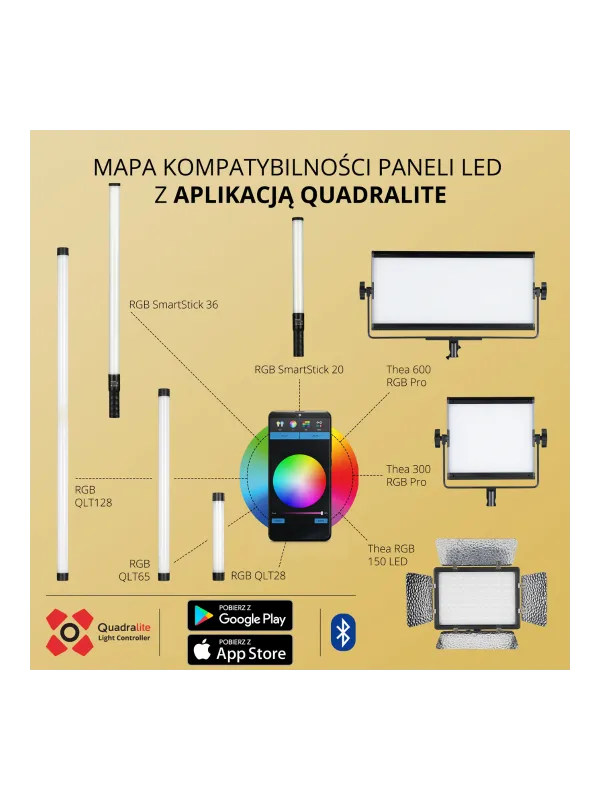 QUADRALITE RGB SmartStick 20 | D'Aponte | Led Lights
