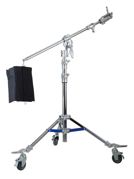 MEKING M6 Robust giraffe with wheels and counterweight bag | D'Aponte | Stand and Light Boom Stand