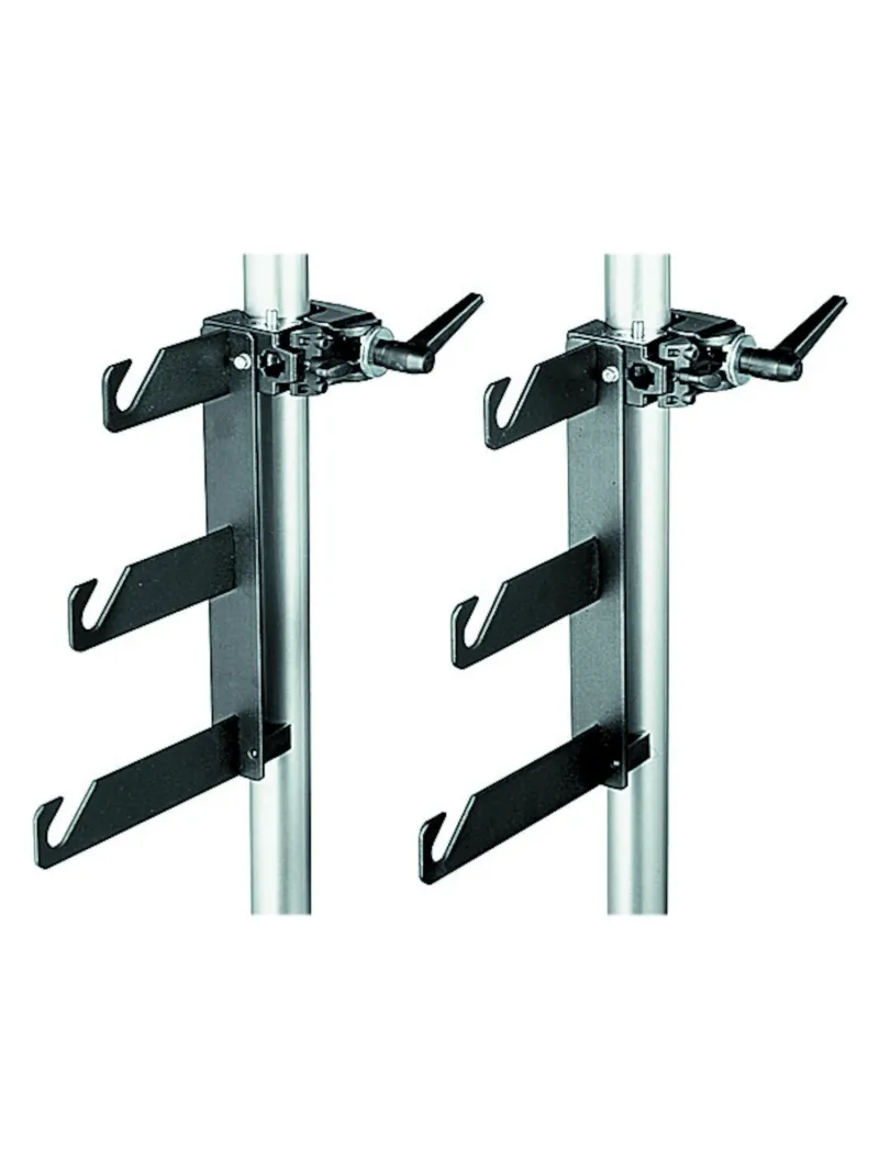 CARUBA Background Holder Hooks (for background roll system) with Superclamps Set | D'Aponte | Studio Accessories