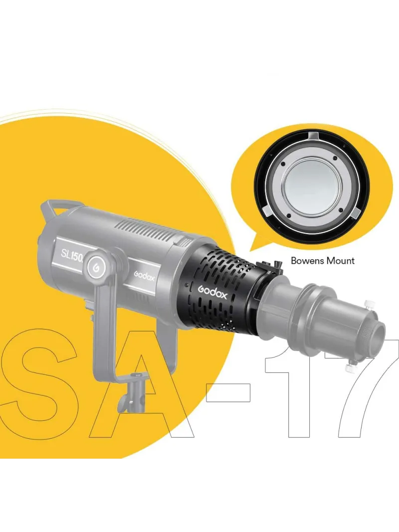 GODOX SA-17 Adattatore per attacco di proiezione SA-P1 a Bowens