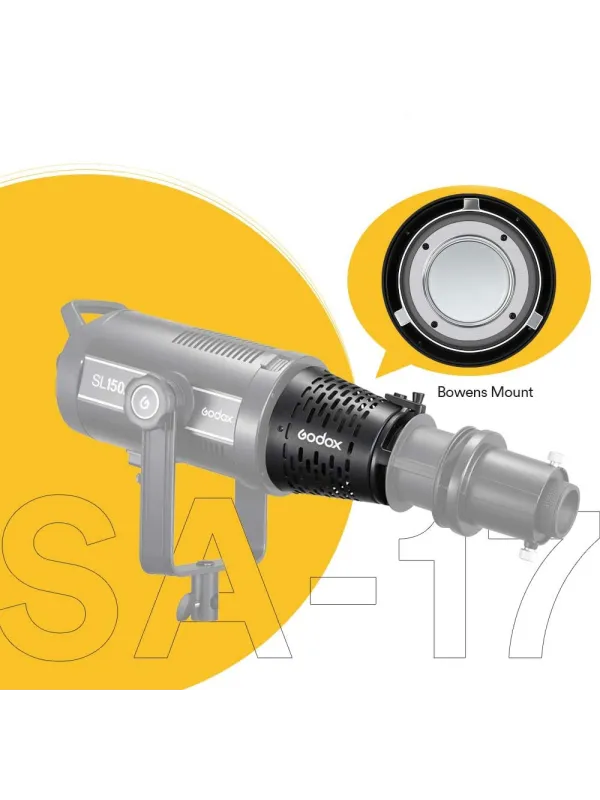 GODOX SA-17 Adattatore per attacco di proiezione SA-P1 a Bowens