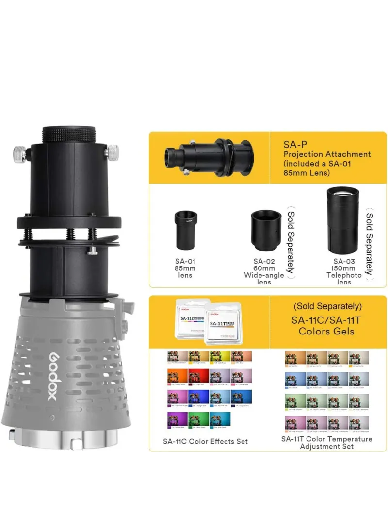 GODOX SA-P1 Attacco di proiezione