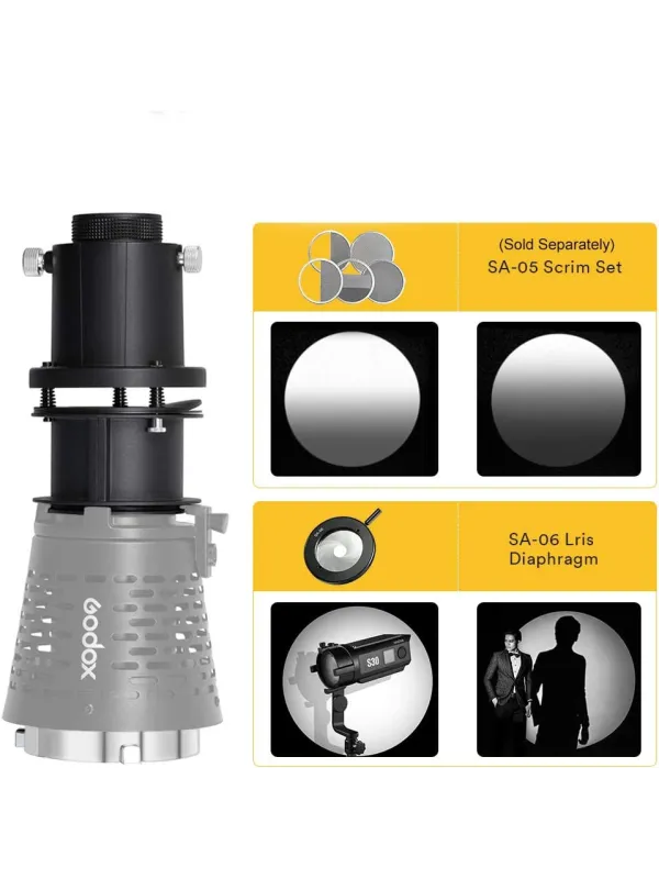 GODOX SA-P1 Attacco di proiezione