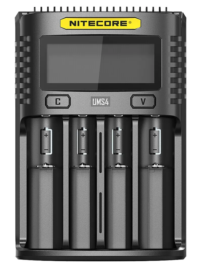 NITECORE UMS4 Caricabatterie Pro (Batterie AA/AAA)