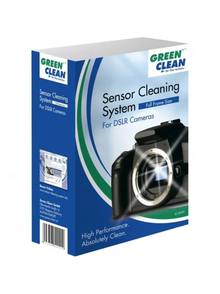 GREEN CLEAN Sensor Cleaner Kit Full Size with Case | D'Aponte | Cleaning Sensors